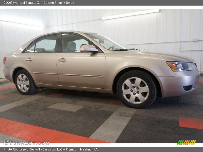 Golden Beige / Beige 2006 Hyundai Sonata GL