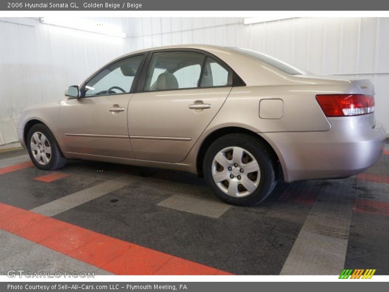 Golden Beige / Beige 2006 Hyundai Sonata GL