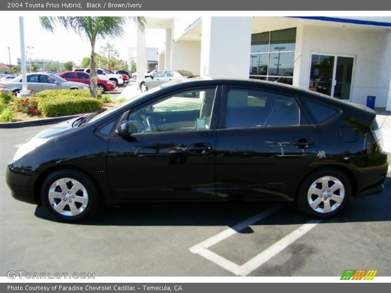 Black / Brown/Ivory 2004 Toyota Prius Hybrid