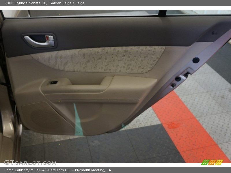 Golden Beige / Beige 2006 Hyundai Sonata GL