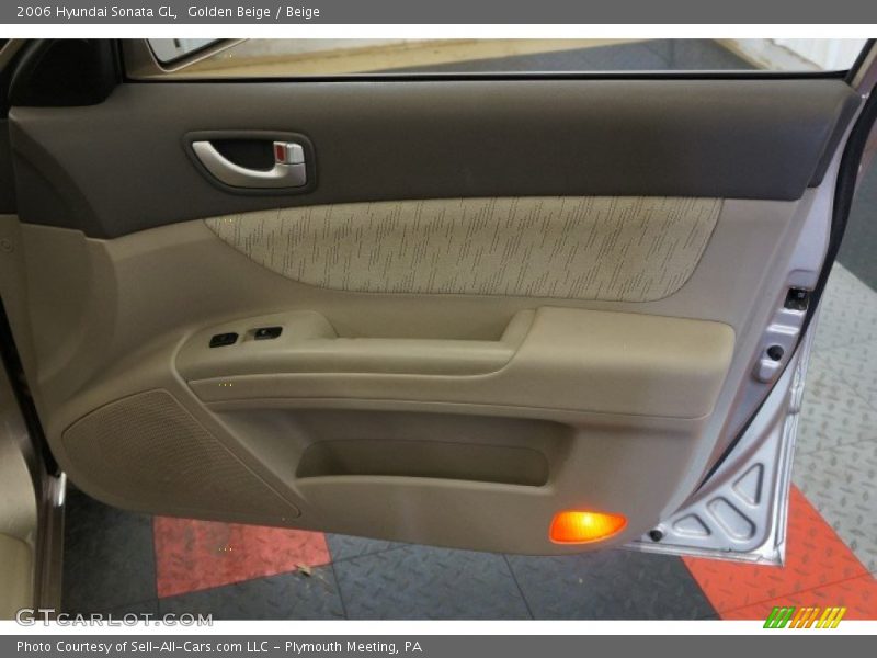 Golden Beige / Beige 2006 Hyundai Sonata GL