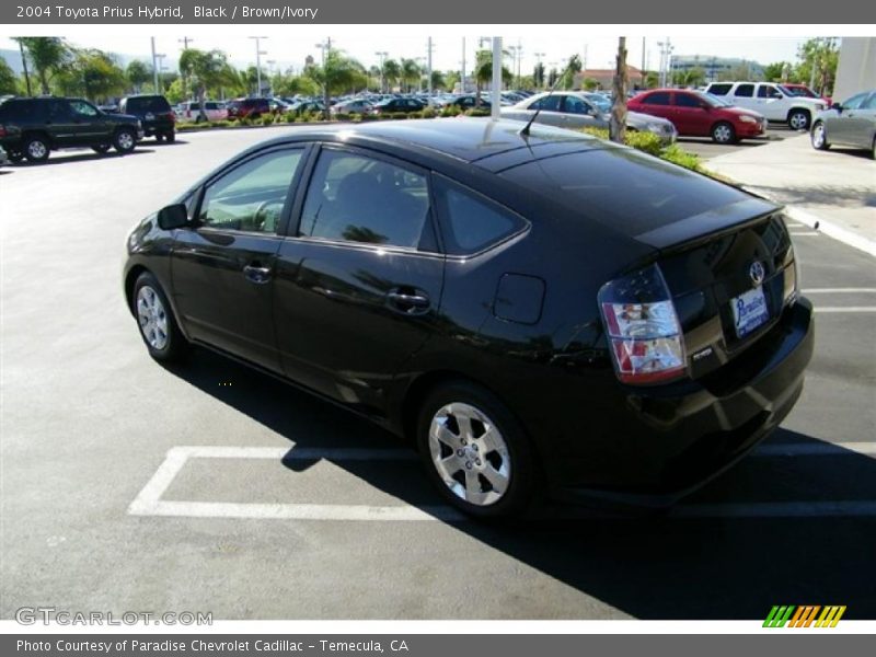 Black / Brown/Ivory 2004 Toyota Prius Hybrid