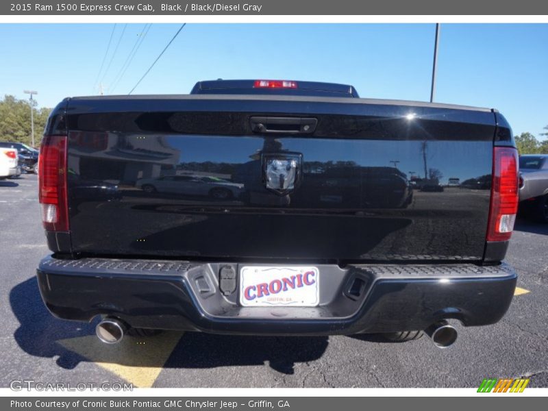 Black / Black/Diesel Gray 2015 Ram 1500 Express Crew Cab