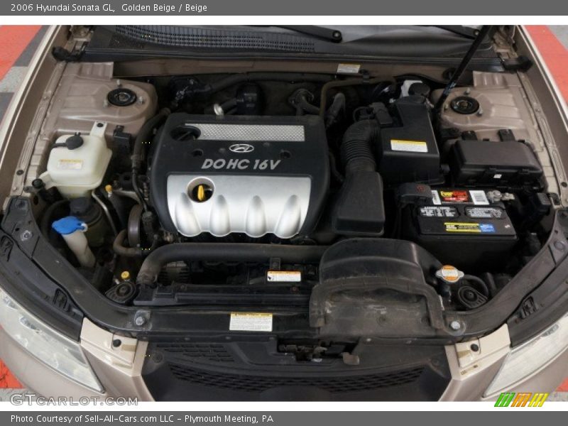 Golden Beige / Beige 2006 Hyundai Sonata GL