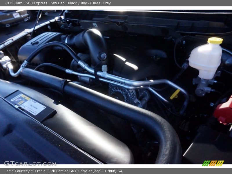 Black / Black/Diesel Gray 2015 Ram 1500 Express Crew Cab