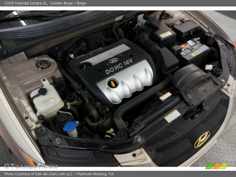 Golden Beige / Beige 2006 Hyundai Sonata GL