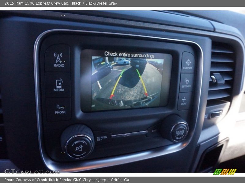 Black / Black/Diesel Gray 2015 Ram 1500 Express Crew Cab