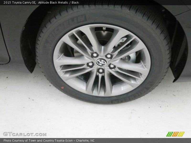 Attitude Black Metallic / Black 2015 Toyota Camry SE