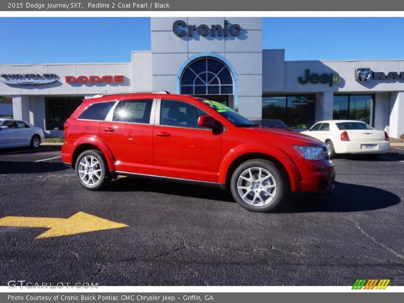 Redline 2 Coat Pearl / Black 2015 Dodge Journey SXT