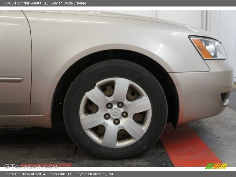 Golden Beige / Beige 2006 Hyundai Sonata GL