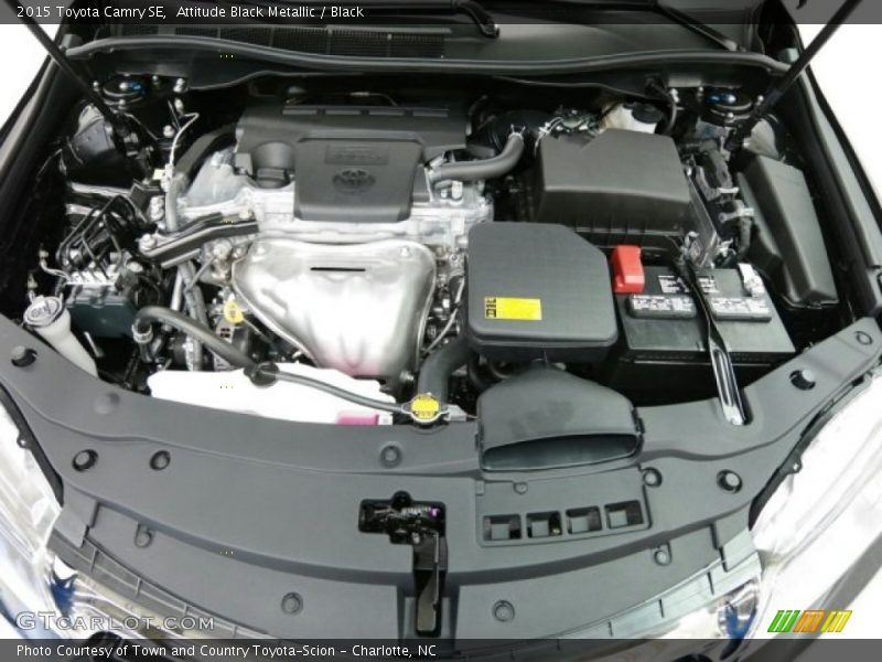 Attitude Black Metallic / Black 2015 Toyota Camry SE