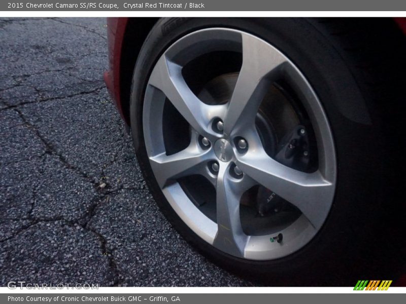 Crystal Red Tintcoat / Black 2015 Chevrolet Camaro SS/RS Coupe