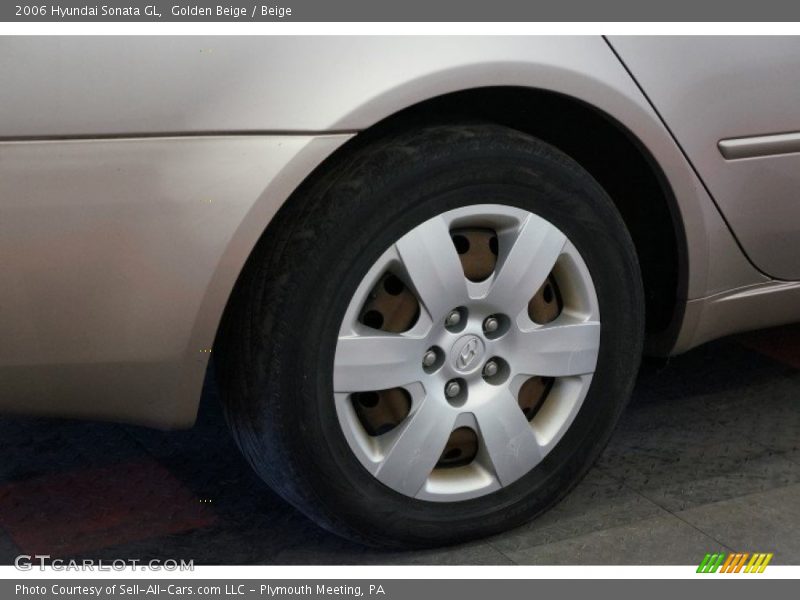 Golden Beige / Beige 2006 Hyundai Sonata GL