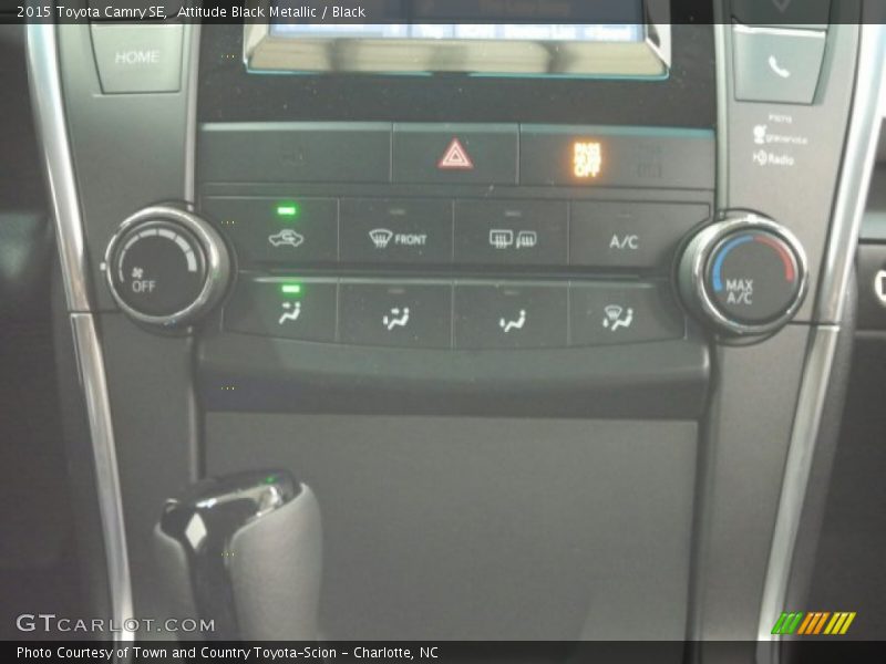 Attitude Black Metallic / Black 2015 Toyota Camry SE