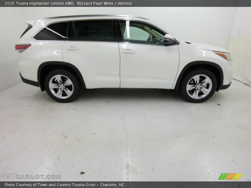 Blizzard Pearl White / Almond 2015 Toyota Highlander Limited AWD