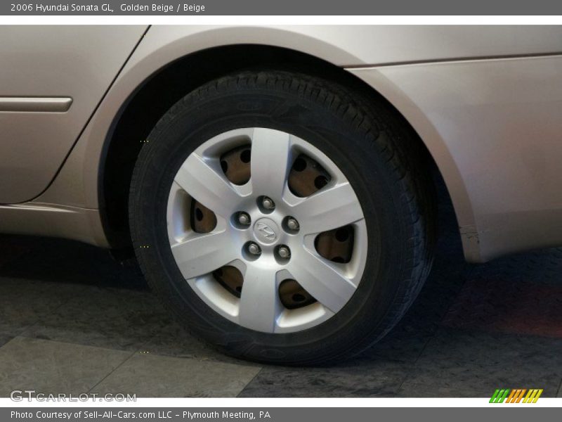 Golden Beige / Beige 2006 Hyundai Sonata GL