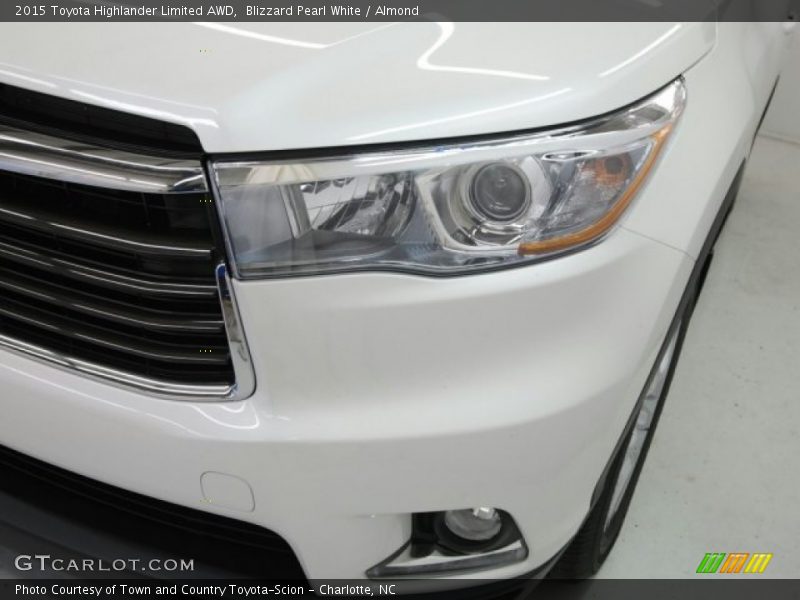 Blizzard Pearl White / Almond 2015 Toyota Highlander Limited AWD