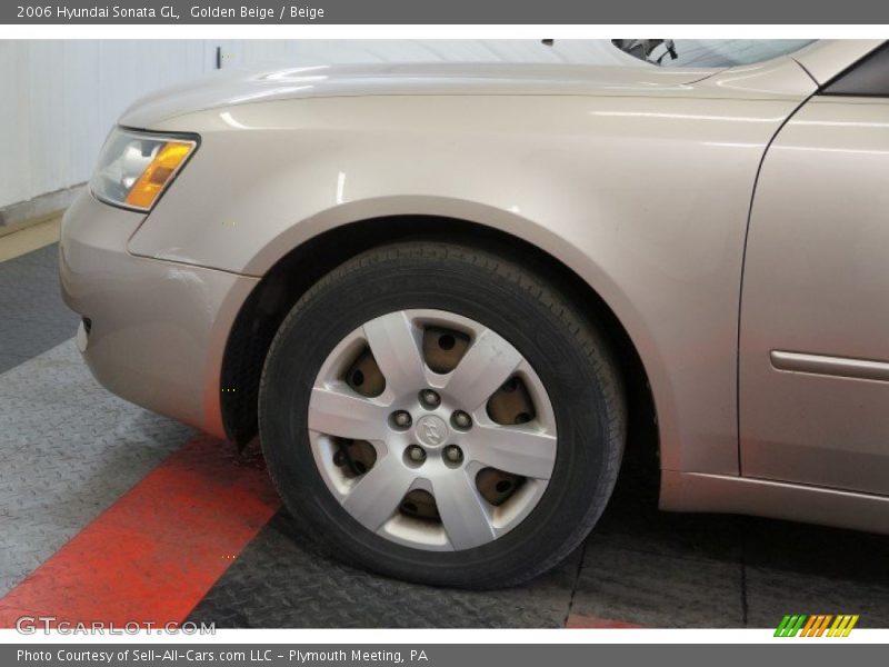 Golden Beige / Beige 2006 Hyundai Sonata GL