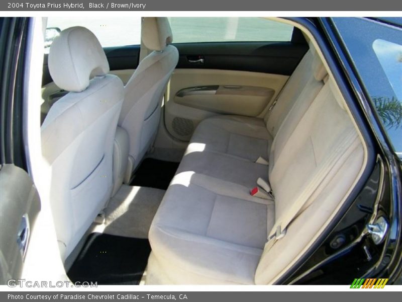 Black / Brown/Ivory 2004 Toyota Prius Hybrid