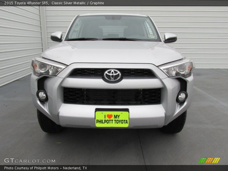 Classic Silver Metallic / Graphite 2015 Toyota 4Runner SR5