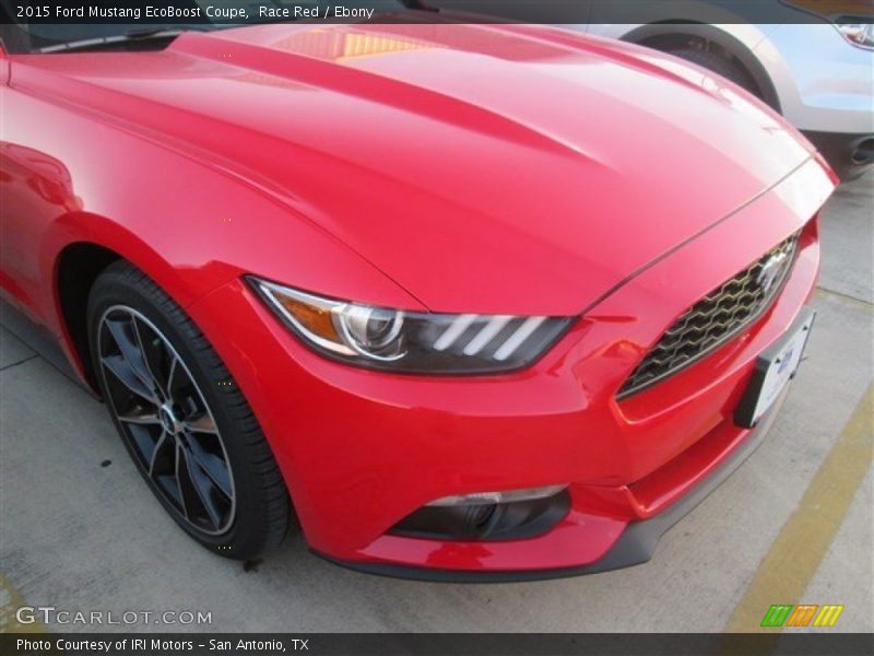 Race Red / Ebony 2015 Ford Mustang EcoBoost Coupe