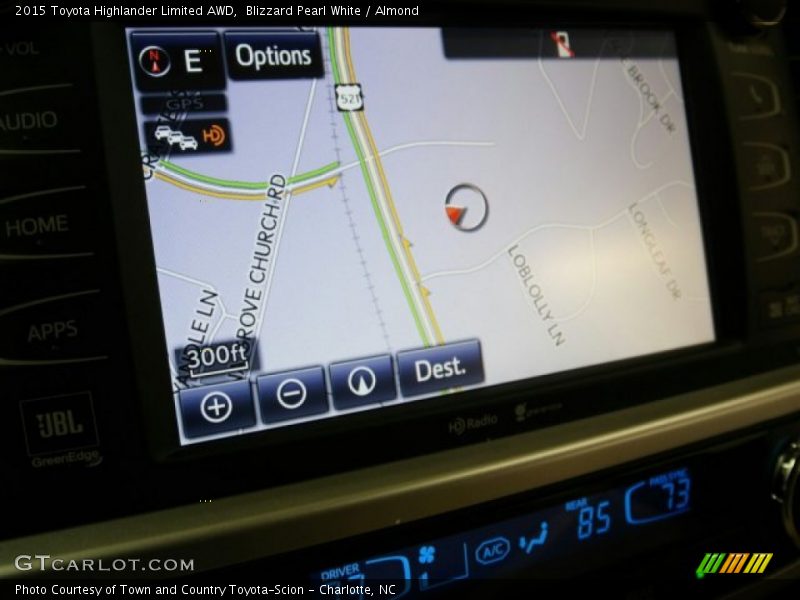 Blizzard Pearl White / Almond 2015 Toyota Highlander Limited AWD