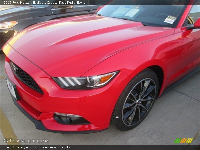 Race Red / Ebony 2015 Ford Mustang EcoBoost Coupe