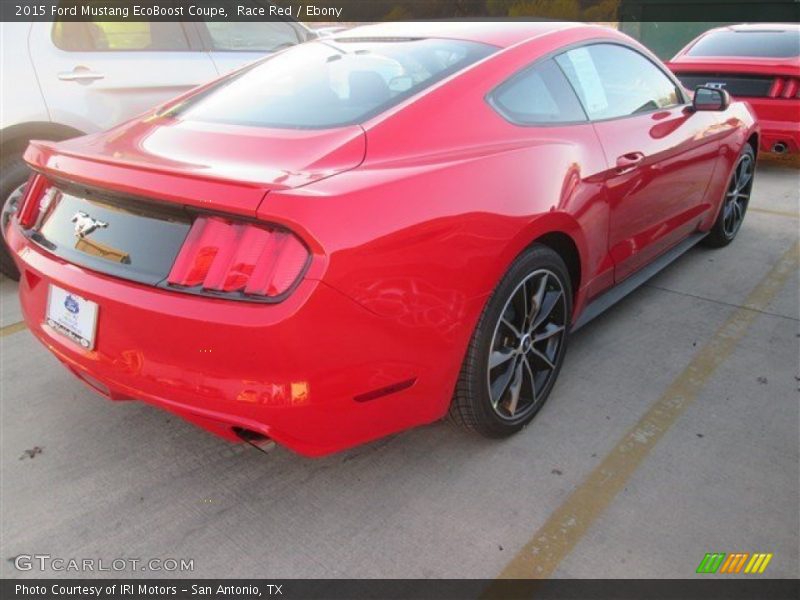 Race Red / Ebony 2015 Ford Mustang EcoBoost Coupe