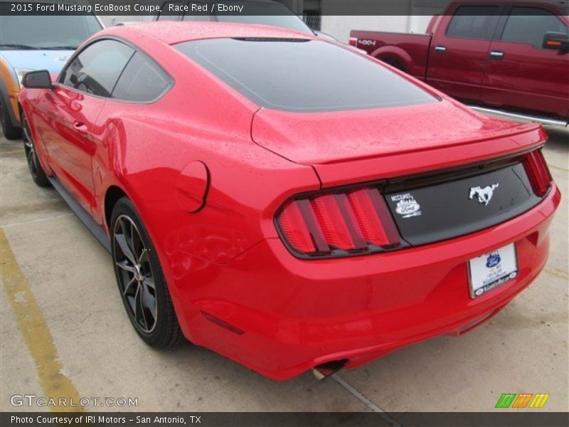 Race Red / Ebony 2015 Ford Mustang EcoBoost Coupe