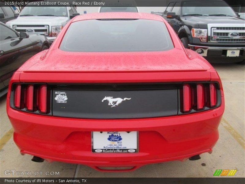 Race Red / Ebony 2015 Ford Mustang EcoBoost Coupe