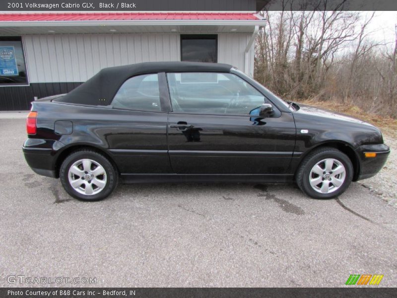 Black / Black 2001 Volkswagen Cabrio GLX