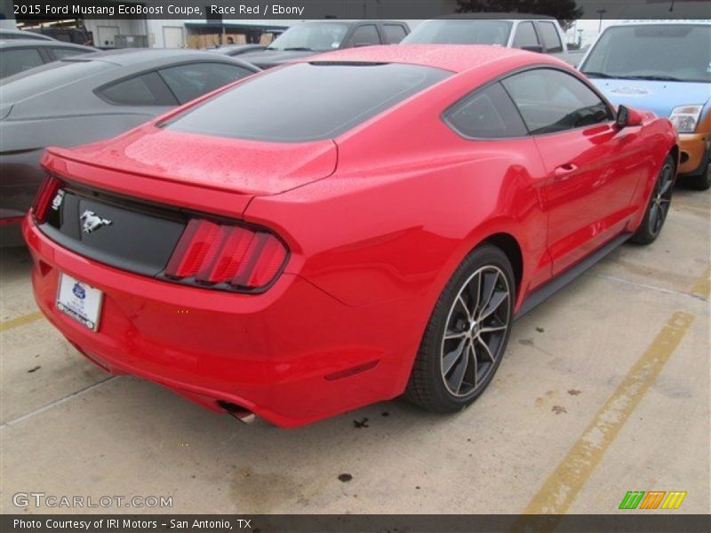 Race Red / Ebony 2015 Ford Mustang EcoBoost Coupe