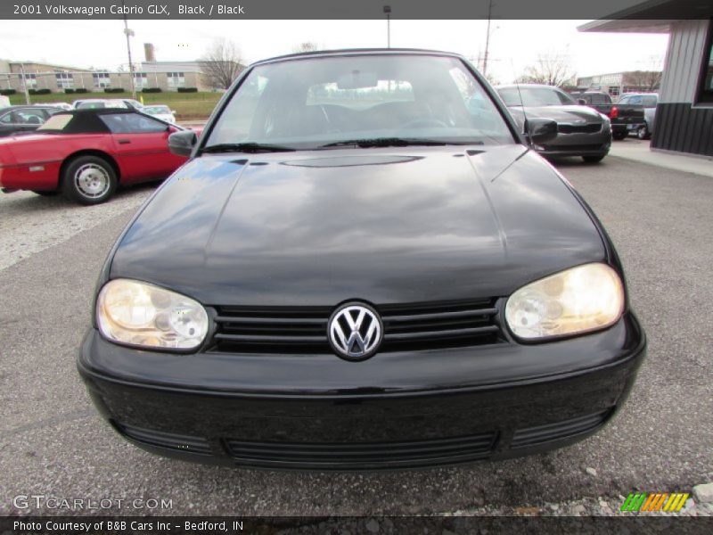 Black / Black 2001 Volkswagen Cabrio GLX