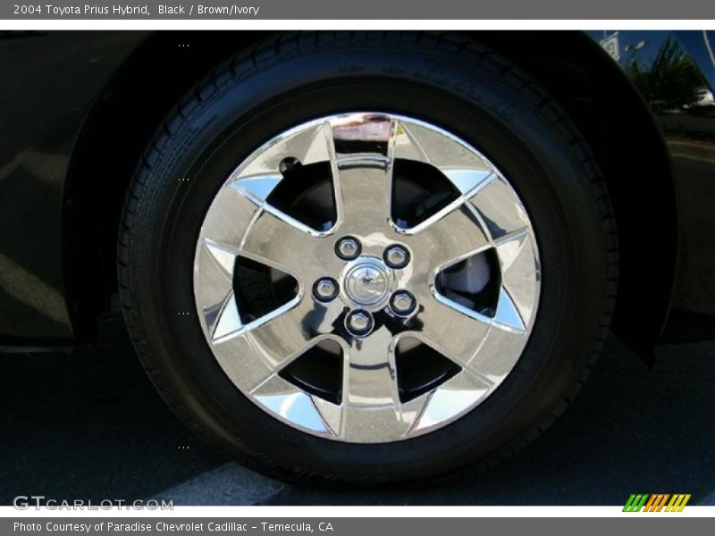Black / Brown/Ivory 2004 Toyota Prius Hybrid