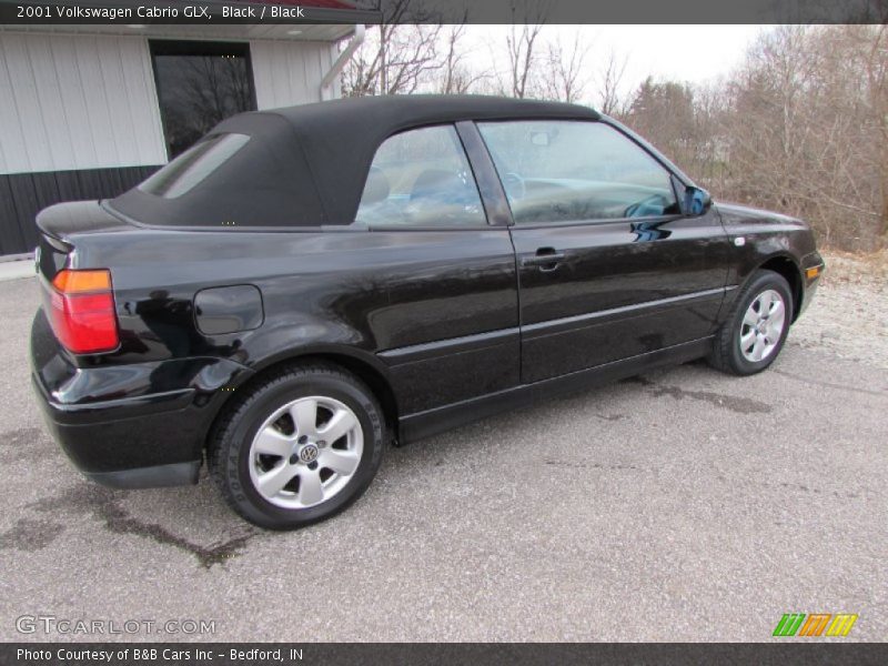 Black / Black 2001 Volkswagen Cabrio GLX