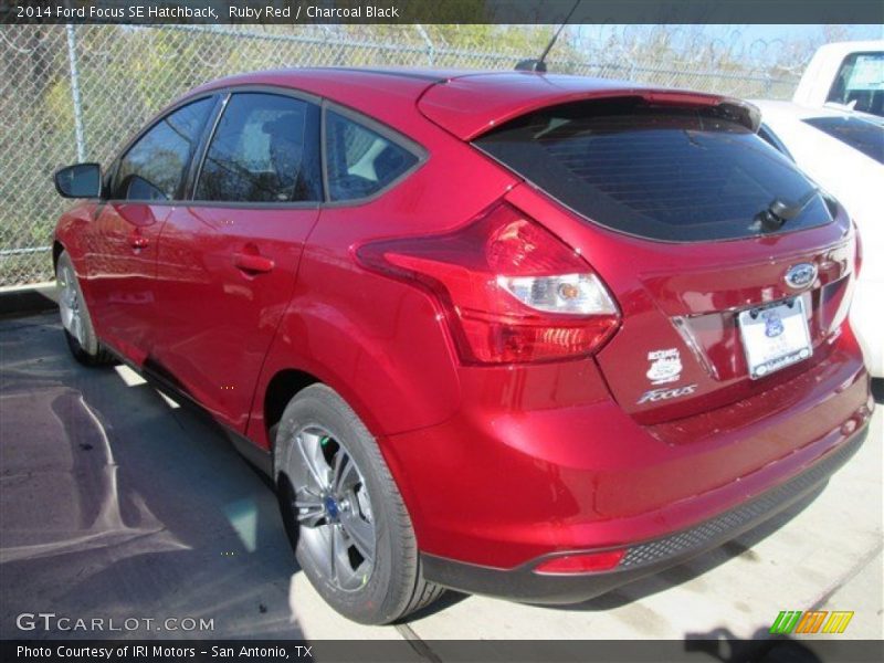 Ruby Red / Charcoal Black 2014 Ford Focus SE Hatchback