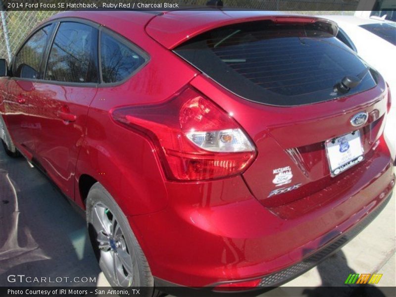 Ruby Red / Charcoal Black 2014 Ford Focus SE Hatchback