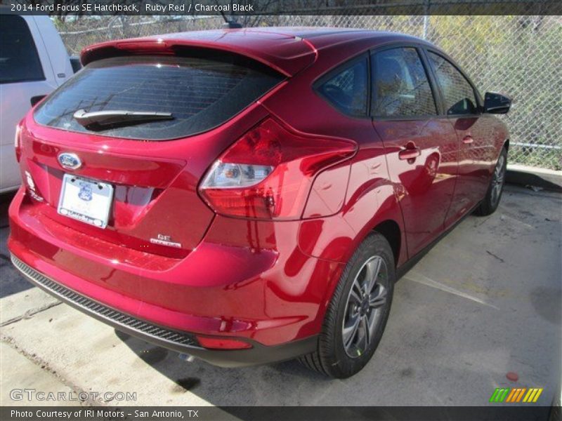 Ruby Red / Charcoal Black 2014 Ford Focus SE Hatchback