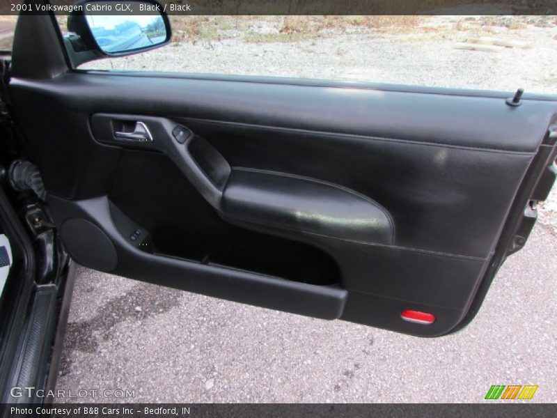 Black / Black 2001 Volkswagen Cabrio GLX