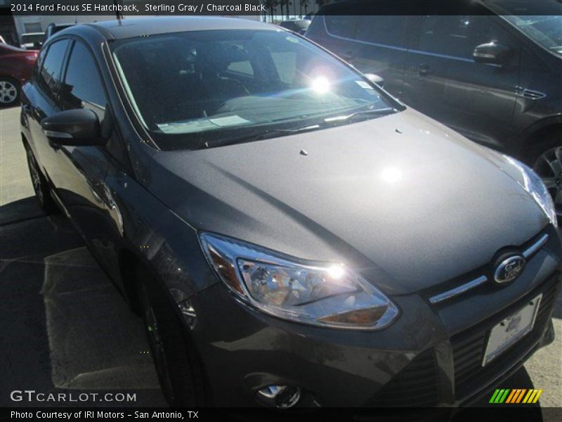 Sterling Gray / Charcoal Black 2014 Ford Focus SE Hatchback