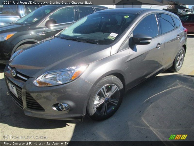 Sterling Gray / Charcoal Black 2014 Ford Focus SE Hatchback
