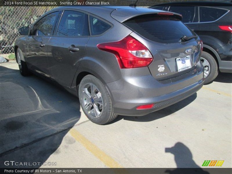 Sterling Gray / Charcoal Black 2014 Ford Focus SE Hatchback