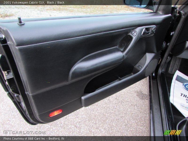 Black / Black 2001 Volkswagen Cabrio GLX