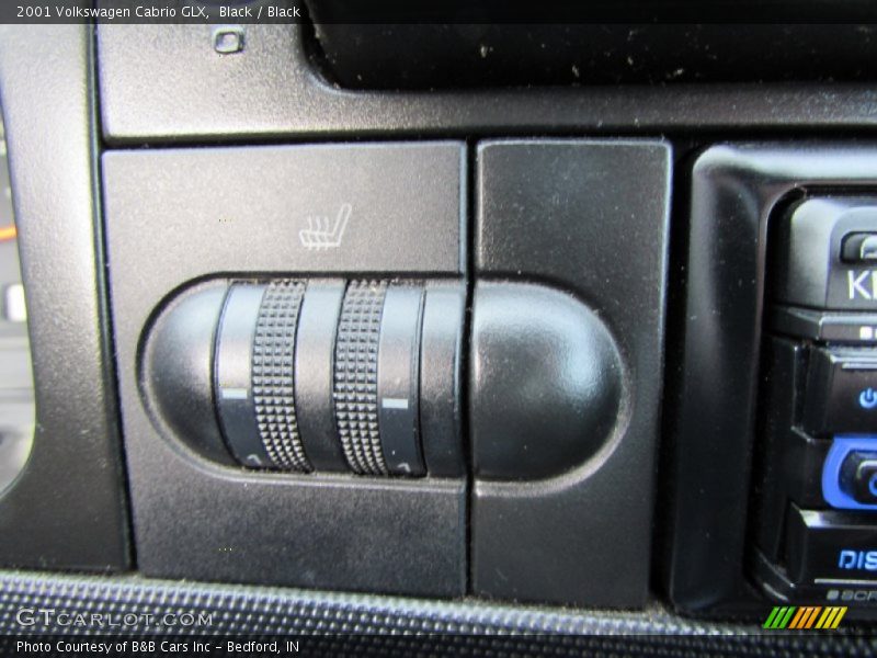 Black / Black 2001 Volkswagen Cabrio GLX