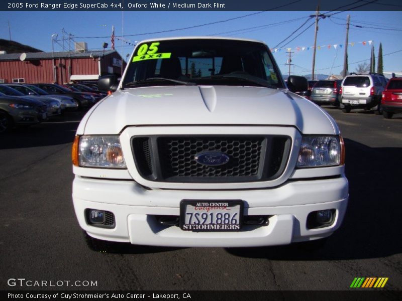 Oxford White / Medium Dark Flint 2005 Ford Ranger Edge SuperCab 4x4