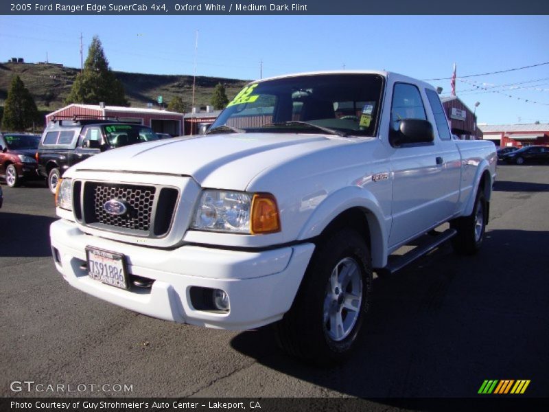 Oxford White / Medium Dark Flint 2005 Ford Ranger Edge SuperCab 4x4