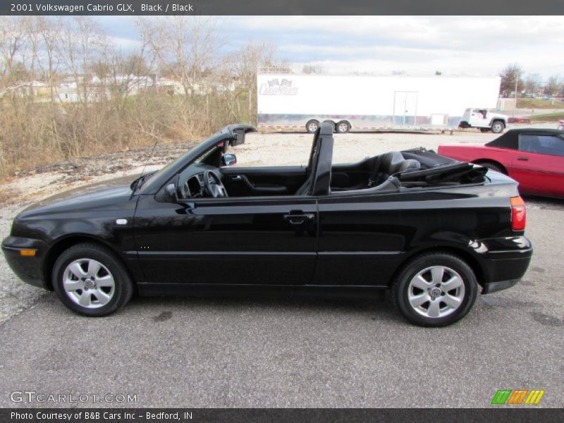Black / Black 2001 Volkswagen Cabrio GLX
