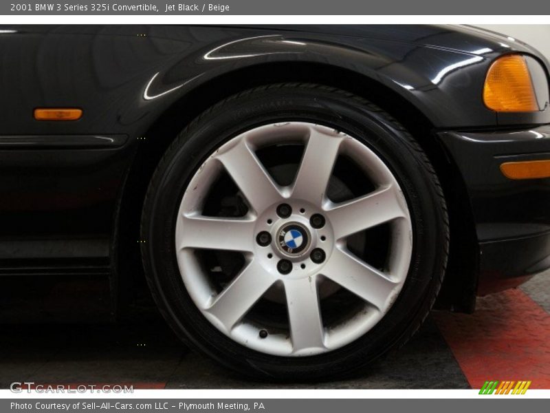 Jet Black / Beige 2001 BMW 3 Series 325i Convertible