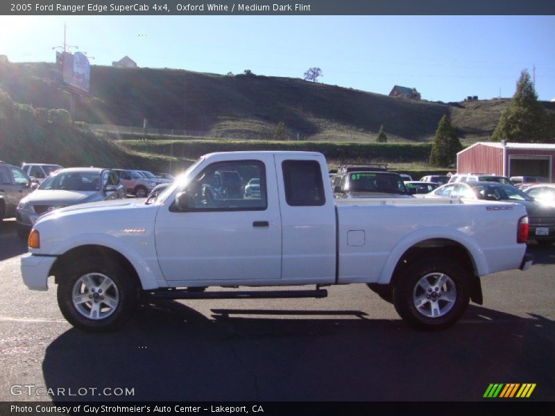 Oxford White / Medium Dark Flint 2005 Ford Ranger Edge SuperCab 4x4