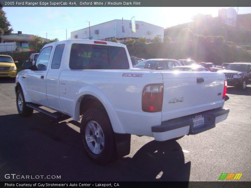 Oxford White / Medium Dark Flint 2005 Ford Ranger Edge SuperCab 4x4